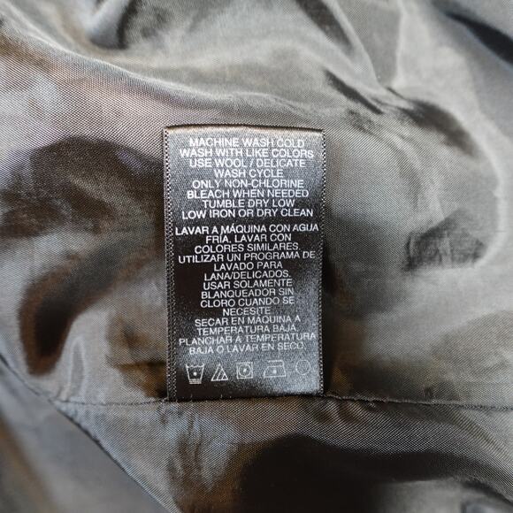 Norma Kamali Blazer Womens Medium Boyfriend Jacket One Button Minimalist Classic - Picture 4 of 10